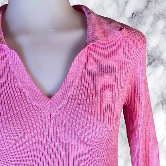 Lovers and Friends Natalia Knit Top Pink - Picture 6 of 12